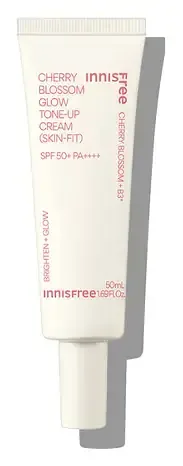 INNISFREE Cherry Blossom Glow Tone-Up Cream (Skin-Fit) SPF 50+