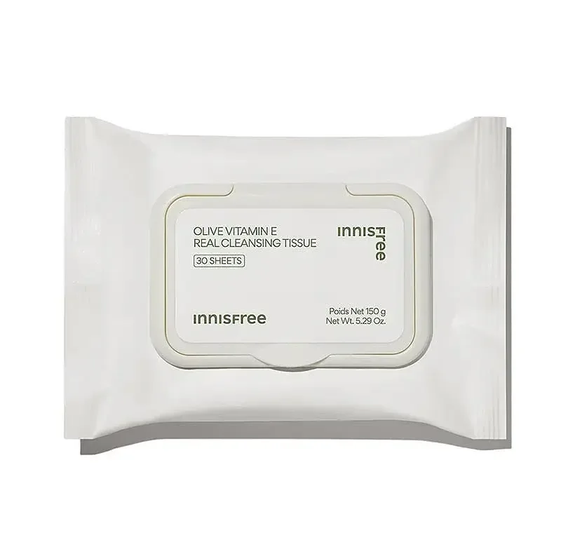 INNISFREE Olive Vitamin E Real Cleansing Tissue