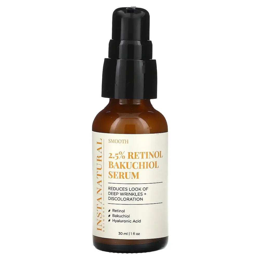 InstaNatural 2.5% Retinol Bakuchiol Serum
