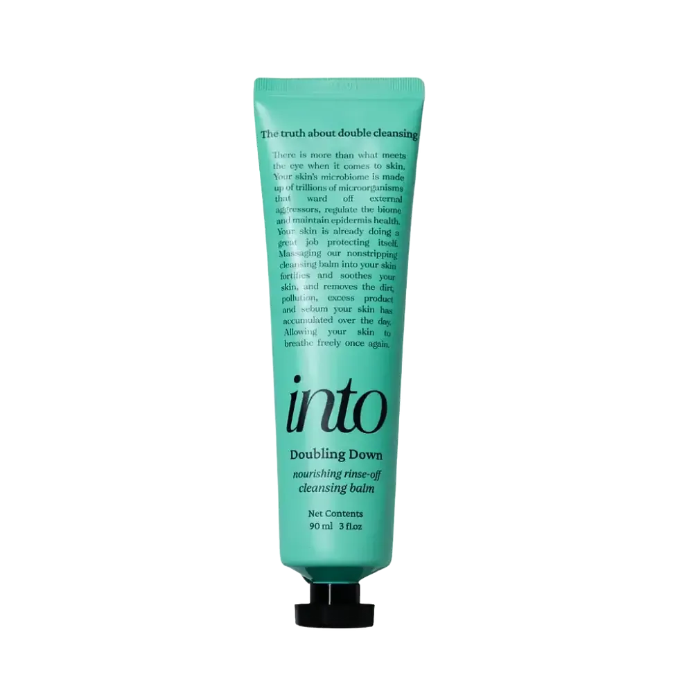 Into Doubling Down Nourishing Rinse-Off Cleansing Balm