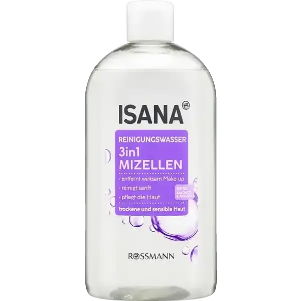 Isana 3 In 1 Mizellen Reinigungswasser