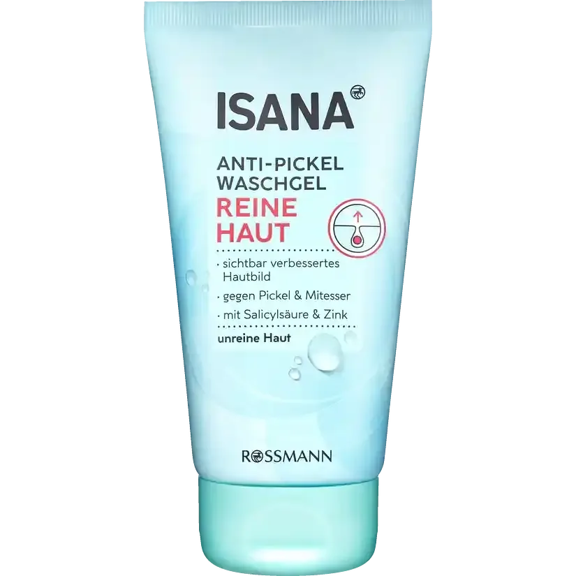 Isana Anti-Pickel Waschgel Reine Haut