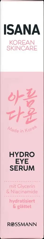 Isana Korean Skincare Hydro Eye Serum