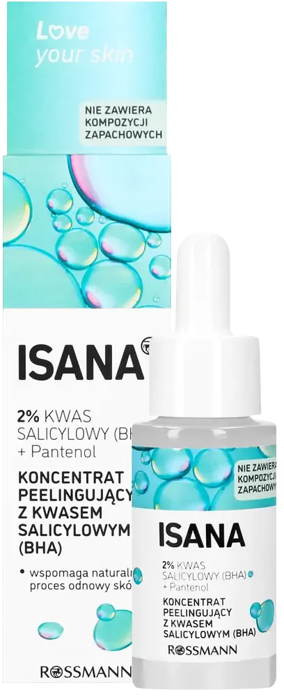 Isana Love Your Skin Peeling-Concentrate With Salicylic Acid