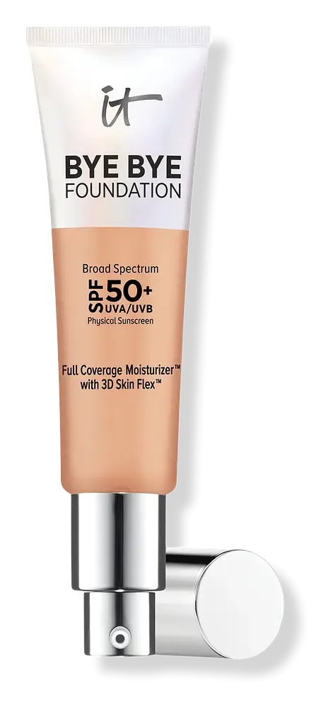 It Cosmetics Bye Bye Foundation Full Coverage Moisturizer SPF 50+