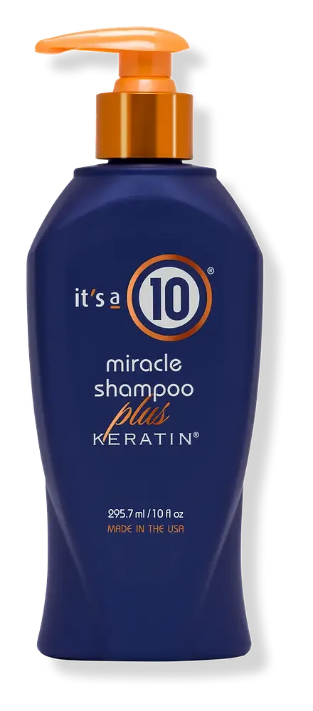 It’s a 10 Miracle Shampoo Plus Keratin