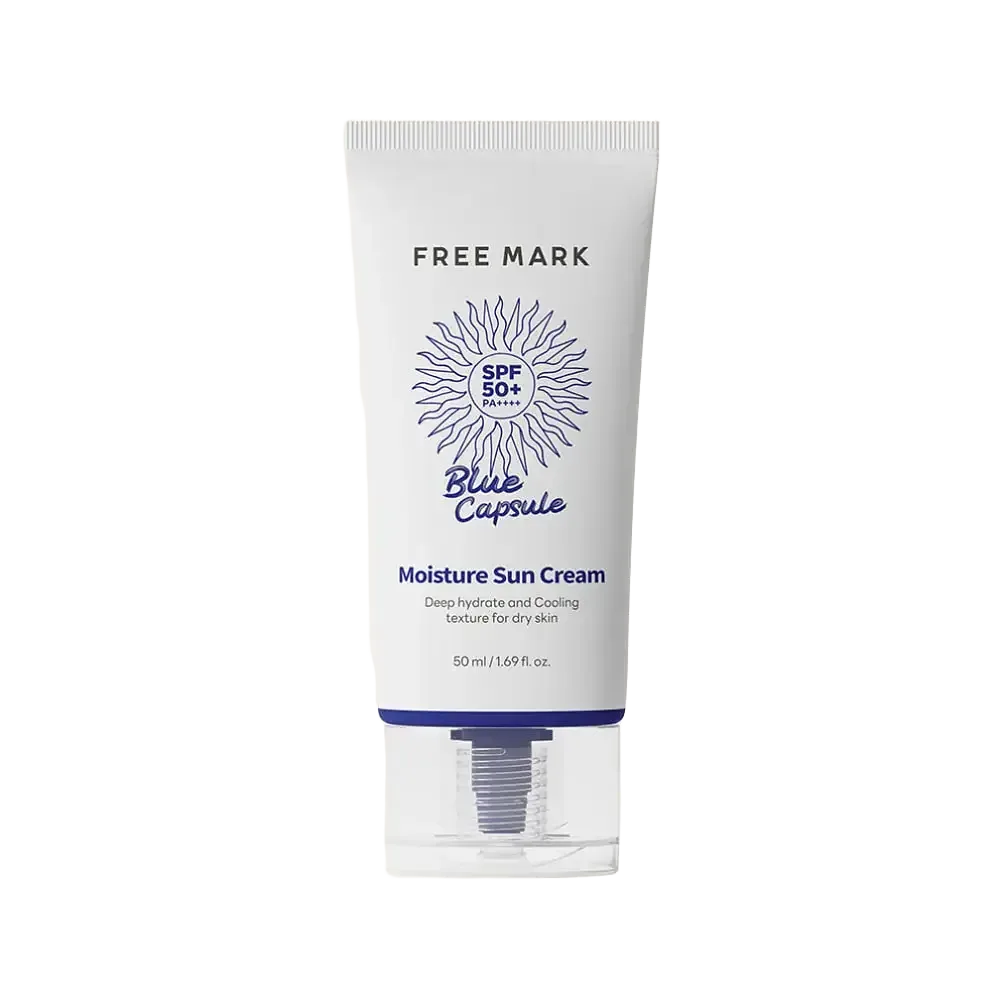 Jaminkyung Free Mark Blue Capsule Moisture Sun Cream SPF50+ PA++++