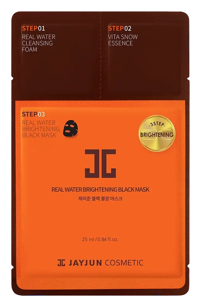 Jayjun Cosmetic Real Water Brightening Black Mask