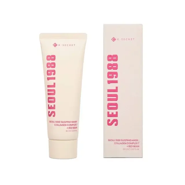 K-Secret Seoul 1988 Sleeping Mask: Collagen Complex 7 + Red Bean