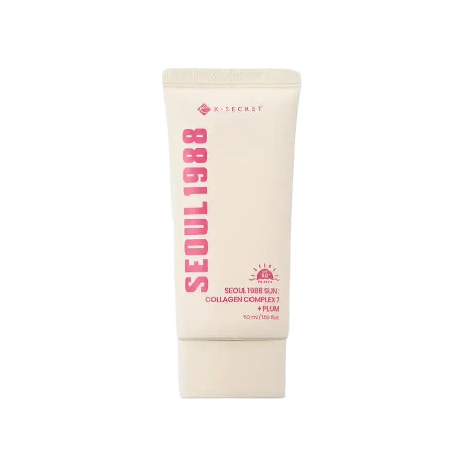 K-Secret Seoul 1988 Sun : Collagen Complex 7 + Plum SPF 50+