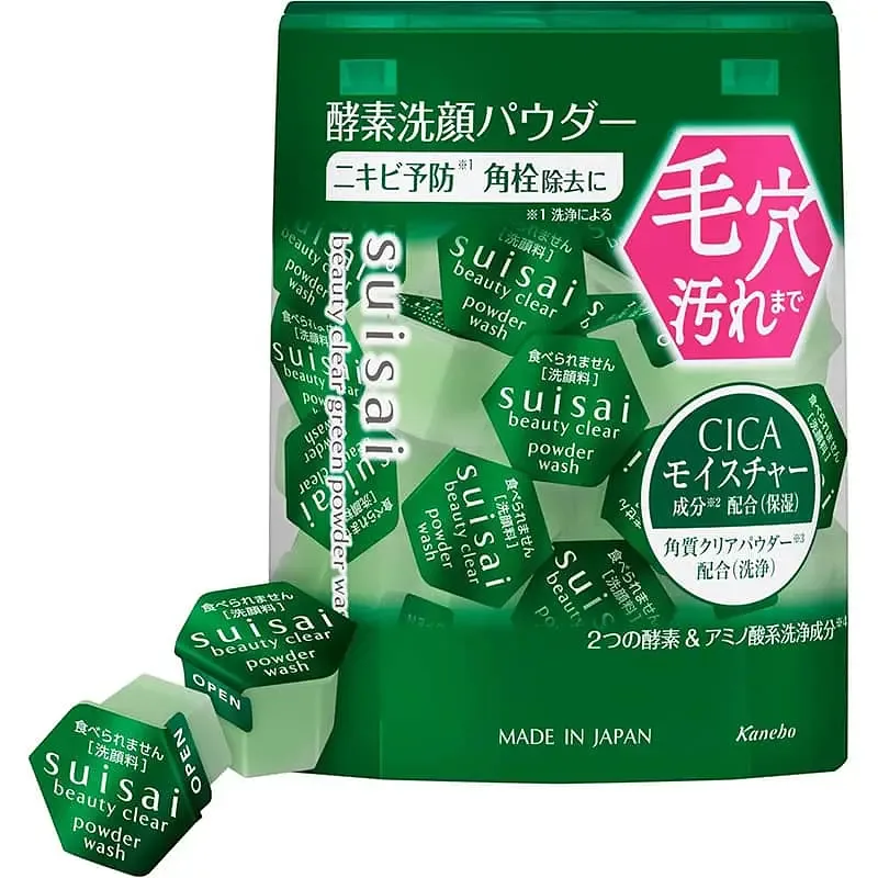 Kanebo Suisai Beauty Clear Green Powder Wash