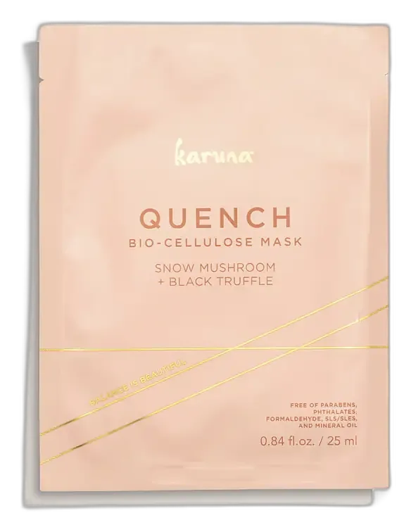 Karuna Quench Bio-Cellulose Mask Snow Mushroom + Black Truffle