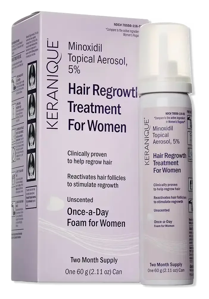 Keranique Hair Regrowth Treatment For Women Minoxidil 5%