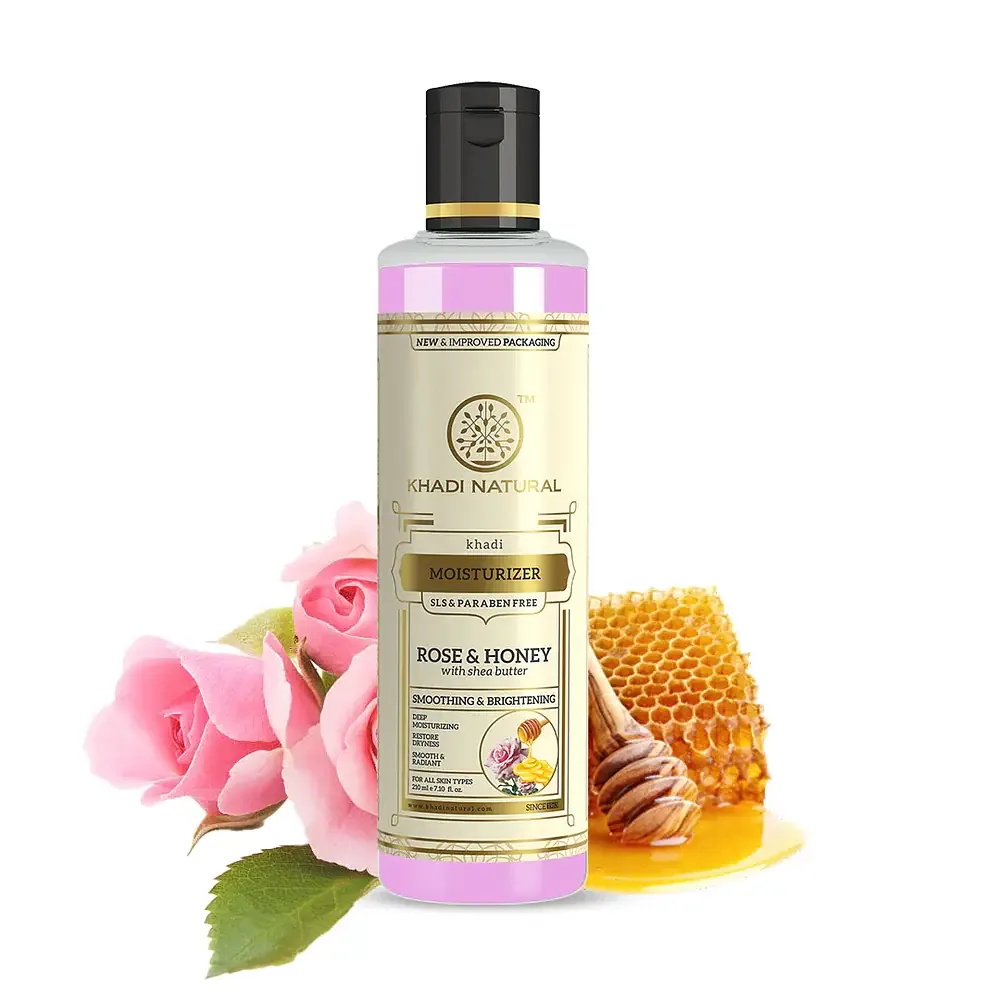 Khadi Natural Rose & Honey Moisturizer