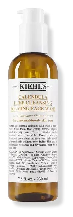 Kiehl's Calendula Deep Clean Foaming Face Wash