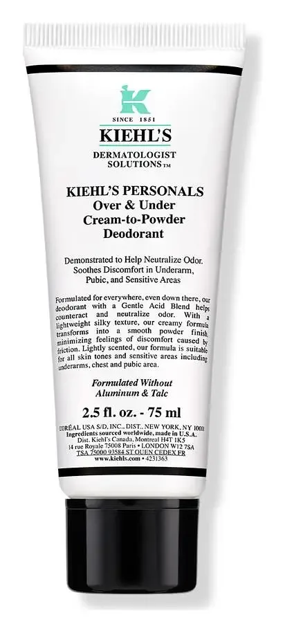 Kiehl's Over & Under Cream-To-Powder Deodorant