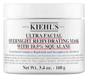 Kiehl's Ultra Facial Overnight Hydrating Face Mask With 10.5% Squalane