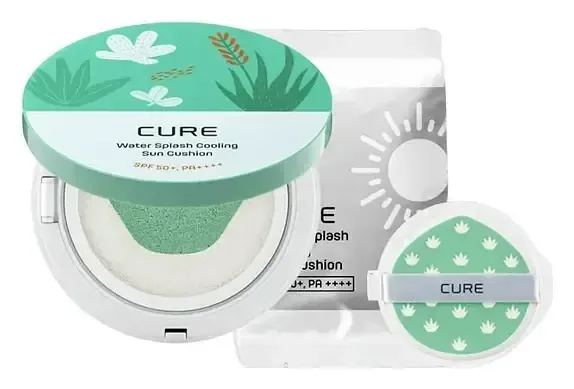 Kim Jeong Moon Cure Water Splash Cooling Sun Cushion