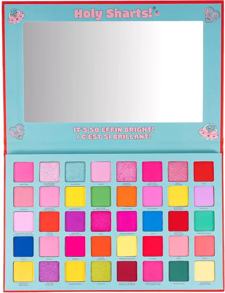 KimChi Chic Beauty Holy Sharts Pressed Pigment Palette It's So Effin' Bright!