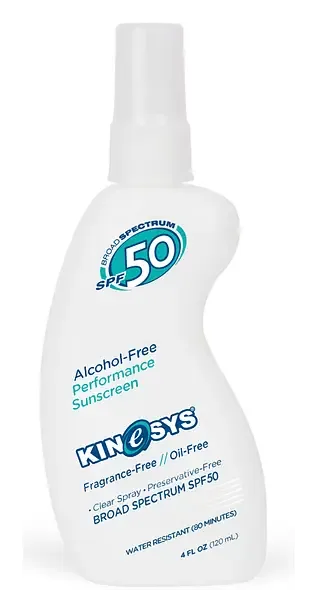 KINeSYS SPF 50 Fragrance Free Sunscreen Spray
