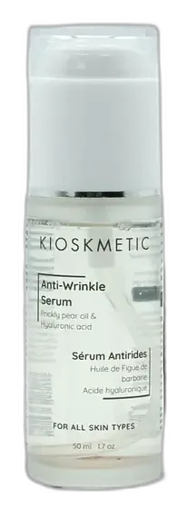 KIOSKMETIC Anti-Wrinkle Serum With Prickly Pear Oil & Hyaluronic Acid