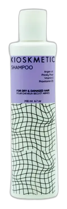 KIOSKMETIC Argan Oil , Prickly Pear, Vitamin E & Provitamin B5 For Dry And Damaged Hair Shampoo