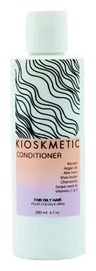 KIOSKMETIC Argan Oil, Shea Butter & Grape Seed Oil For Oily Hair Conditioner