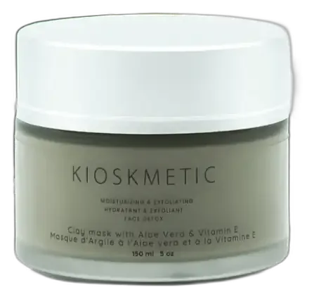 KIOSKMETIC Clay Mask With Aloe Vera And Vitamin E