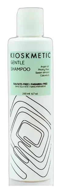 KIOSKMETIC Gentle Shampoo With Argan Oil , Prickly Pear, Sweet Almond & Calendula