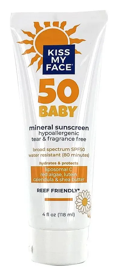Kiss My Face Baby Mineral Sunscreen Lotion SPF 50