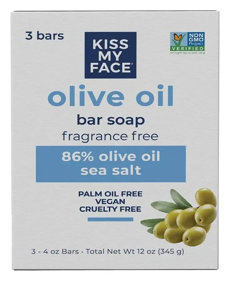 Kiss My Face Olive Oil Bar Soap