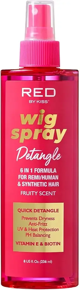 Kiss Red Wig Detangle Spray
