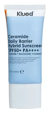 Klued Ceramide Daily Barrier Hybrid Sunscreen SPF 50+ PA++++
