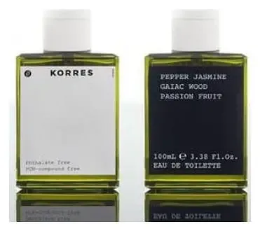 Korres Pepper Jasmine Gaiac Wood Passion Fruit Eau De Toilette