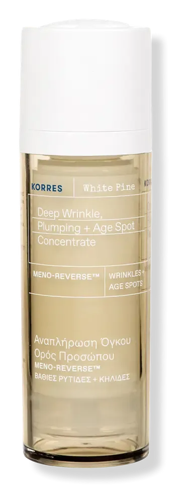 Korres White Pine Meno-Reverse Deep Wrinkle, Plumping + Age Spot Concentrate