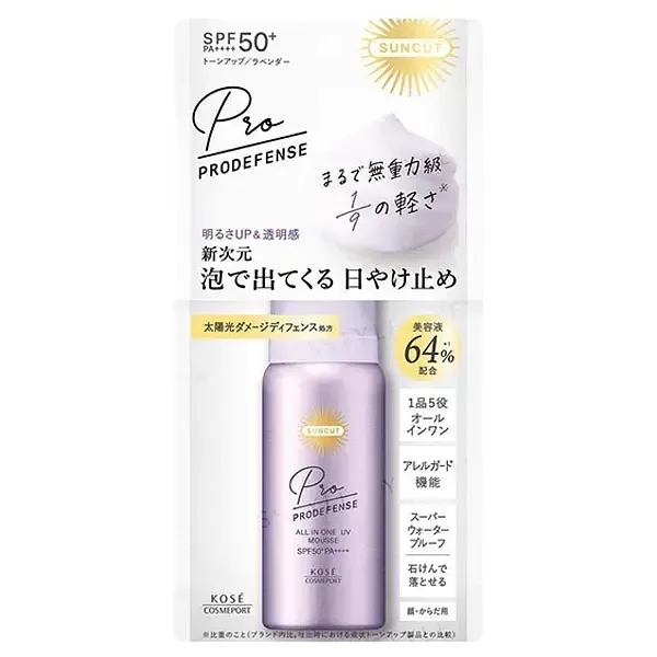 Kosé Suncut Prodefense All In One UV Mousse SPF 50+