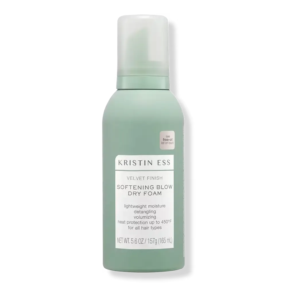 Kristin Ess Hair Velvet Finish Softening Blow Dry Foam
