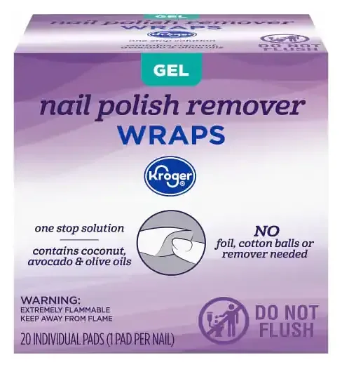 Kroger Gel Nail Polish Remover Wraps