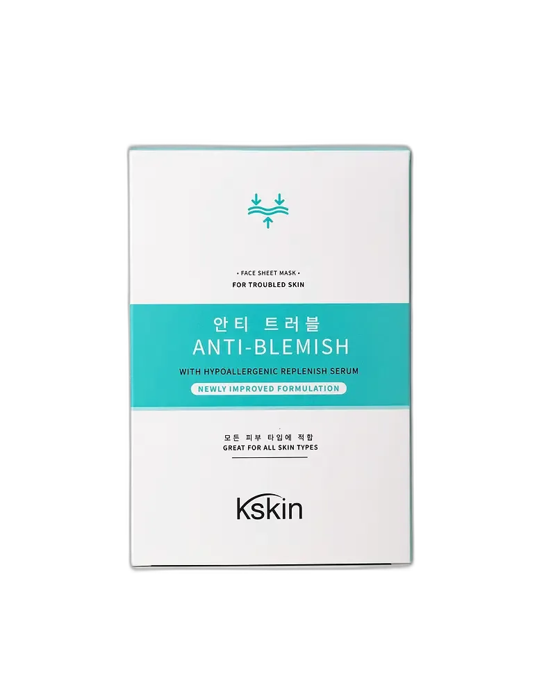 Kskin Anti-Blemish Face Sheet Mask