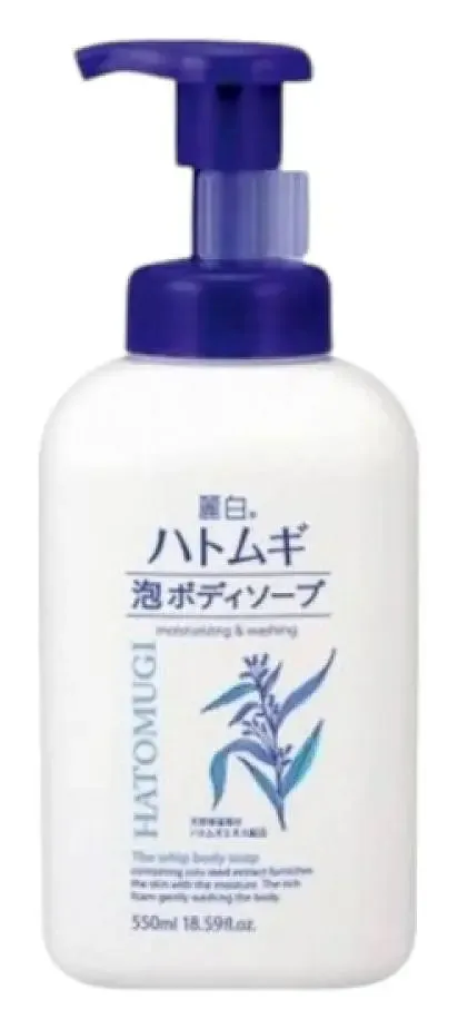 KUMANO COSME Hatomugi Moisturizing & Washing Whip Body Soap