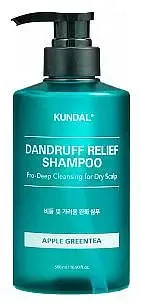 Kundal Dandruff Relief Shampoo Apple Green Tea