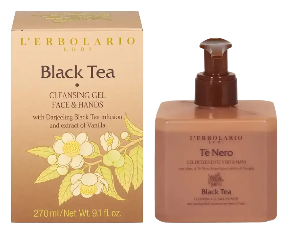 L'Erbolario Black Tea Cleansing Gel Face & Hand