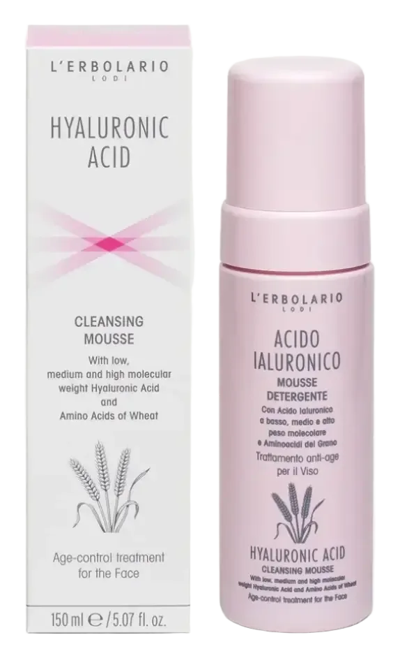 L'Erbolario L'Erbolario Hyaluronic Acid Cleansing Mousse (Ingredients Explained)