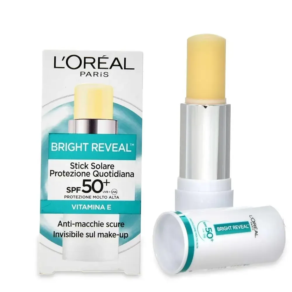 L'Oreal Bright Reveal Stick Solare Protezione Quotidiana SPF 50+