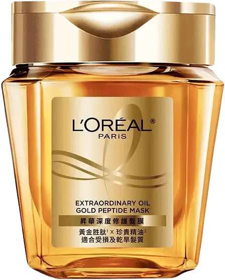 L'Oreal Elseve Extraordinary Oil Gold Peptide Mask