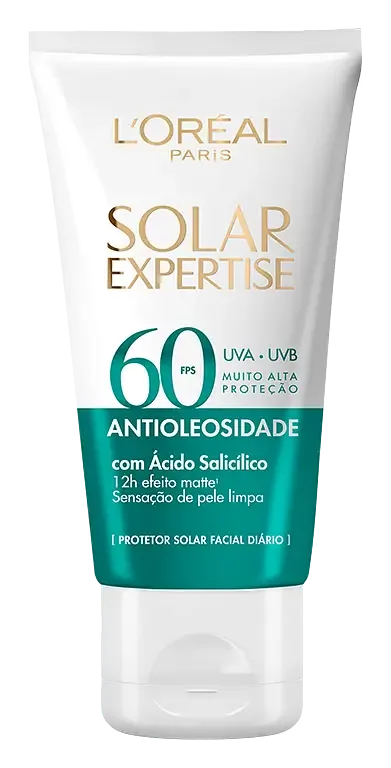 L'Oreal Protetor Solar Facial Antioleosidade SPF 60 Solar Expertise