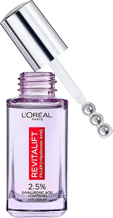 L'Oreal Revitalift 2.5% Hyaluronic Acid + Caffeine Under Eye Serum