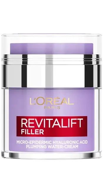 L'Oreal Revitalift Filler Micro-Epidermic Hyaluronic Acid Plumping Water-Cream