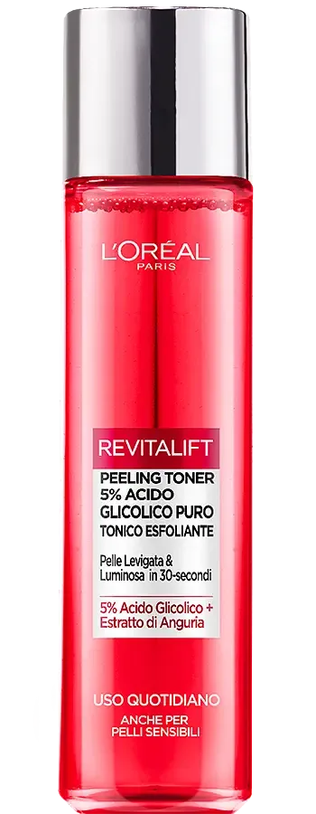L'Oreal Revitalift Peeling Toner With 5% Glycolic Acid