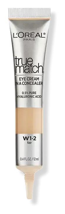 L'Oreal True Match Eye Cream in a Concealer 0.5% Hyaluronic Acid